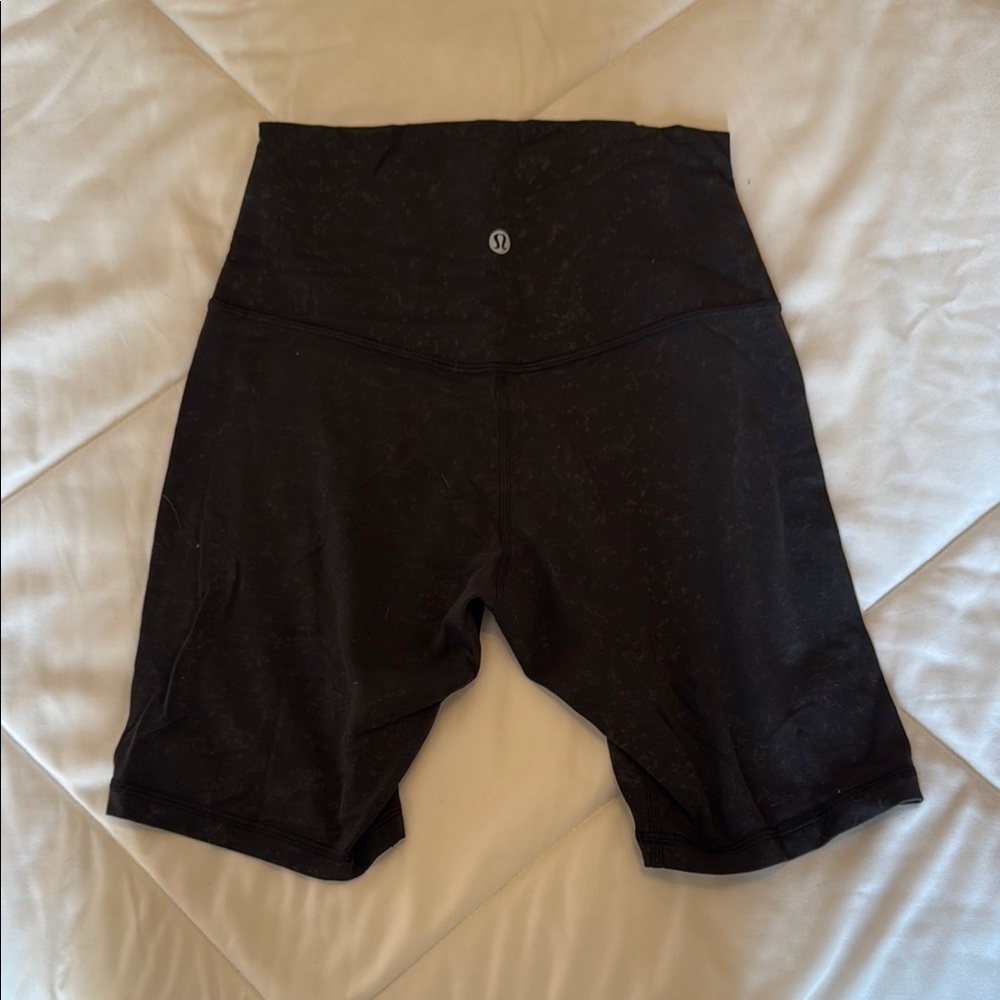 Lululemon Athletica Black Bike Shorts High-Waisted